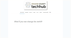 Desktop Screenshot of irvinetechhub.com